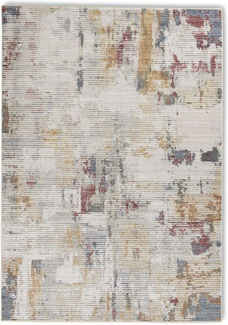 Moderner Teppich CALEA von Astra in Abstract-Design, rechteckig, Multicolor und Weiß, B/T: 285 x 200 cm - Bild 1
