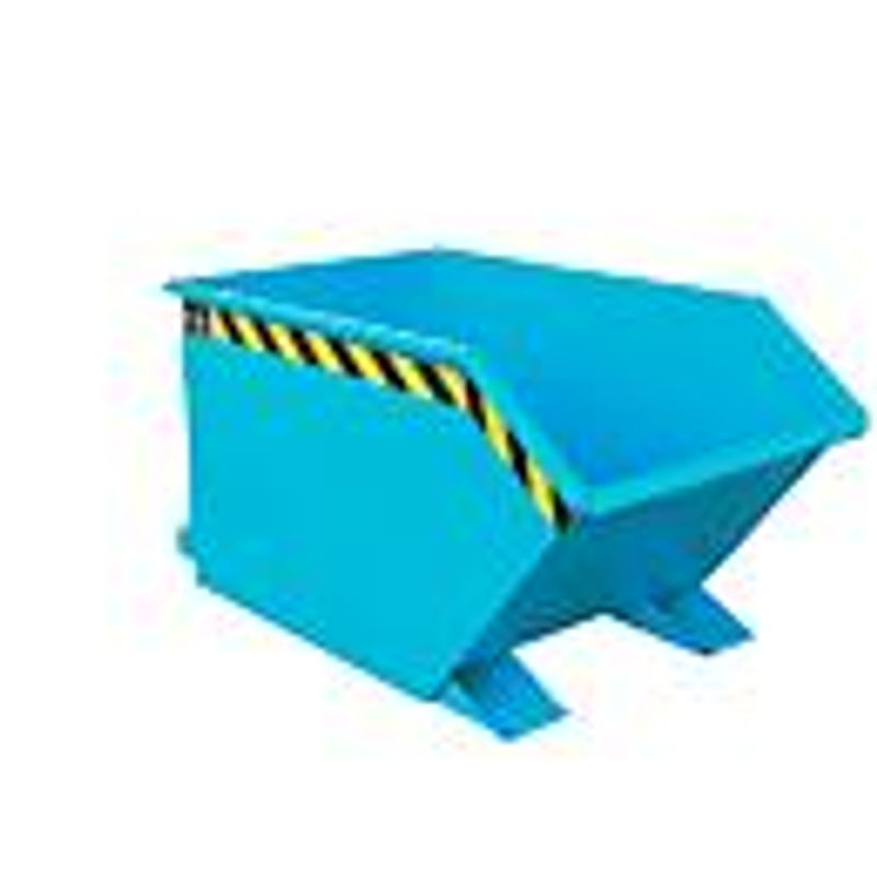 Bauer Südlohn Spänebehälter SGU 50, lackiert, Farbe: Blau, B/T/H: 144,0 x 68,0 x 78,0 cm - Bild 2