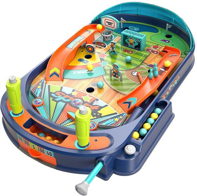 Linyi toy car Kinder Flipperkasten, Fußball Tisch Basketball, Partyspiel - Bild 1