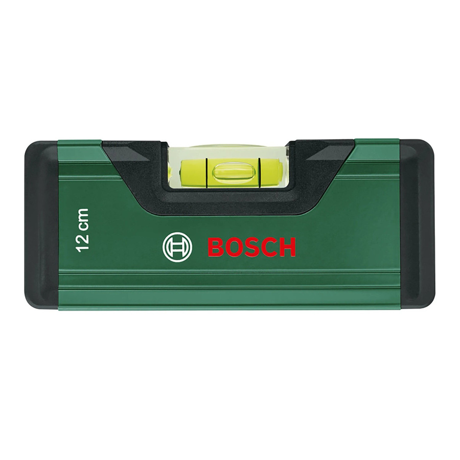 Bosch Wasserwaage aus Aluminium in Grün, Länge: 12 cm - Bild 2