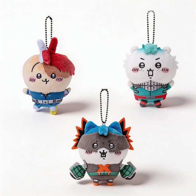 Bandai Anime-Cartoon-Helden-Akademie-Kollaborations-Plüschtierfigur Kuroguchi Bakuhou Shinsuke Gongyo Zonfu, Plüsch / Textil, Bunt / Mehrfarbig - Bild 1