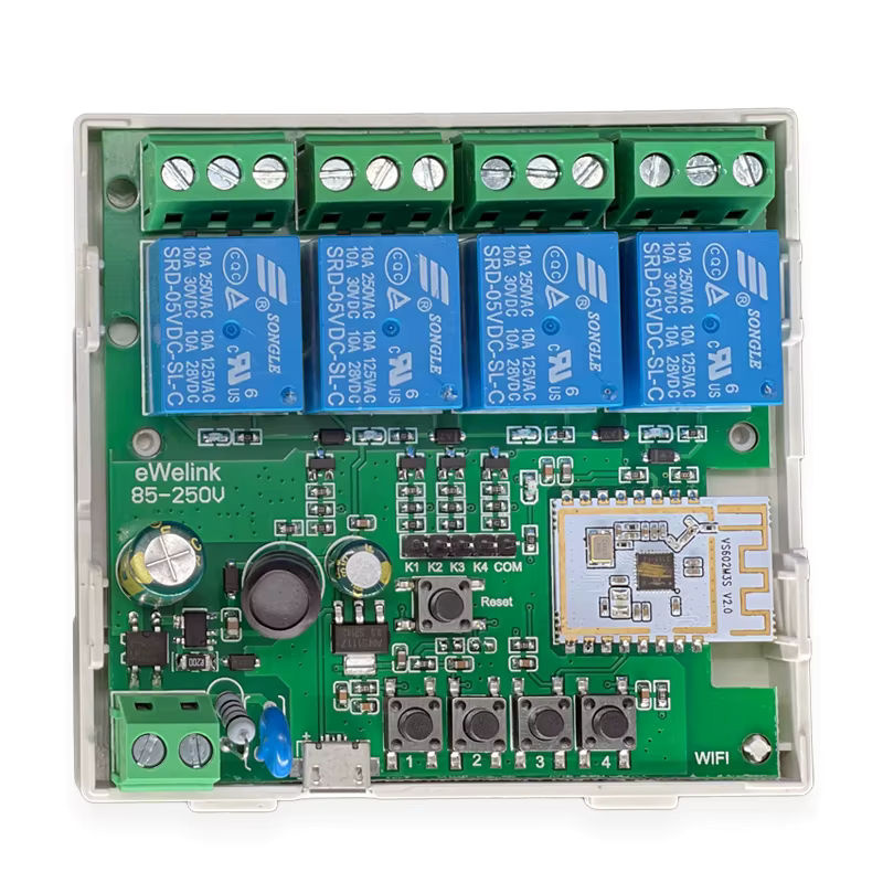 eWelink 4-Kanal Smart WiFi Schalter mit Bluetooth und Alexa-Kompatibilität, 85–250 V - Bild 3