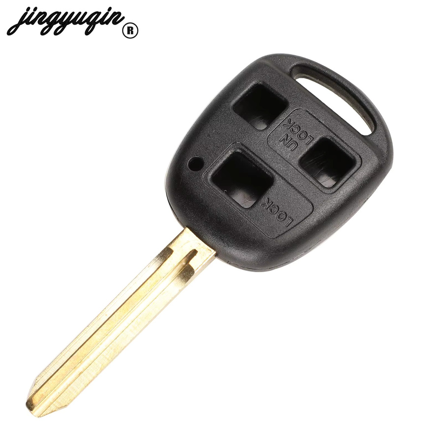 Jingyuqin Remote Key Case Shell für Toyota und Lexus in Schwarz - Bild 2