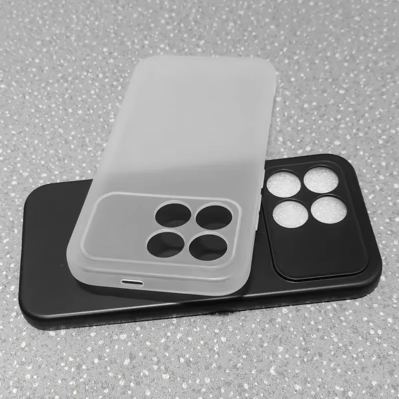 Matte stoßfeste Handyhülle für POCO F8 Pro und POCO F8 Ultra aus Ultra Soft TPU in Schwarz - Bild 2