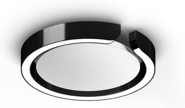 Occhio Mito soffitto 20 up LED-Deckenleuchte in Black Phantom mit weißem mattem Cover, dimmbar, mit Occhio air Modul und CCT-Steuerung (2700K - 4000K) - Bild 1