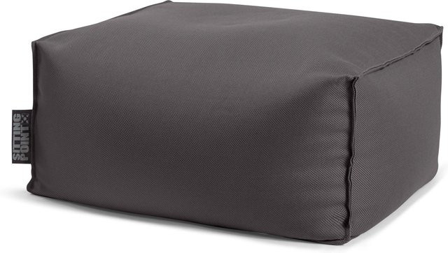 Sitting Point Hocker Roll Korfu 100 Rollhocker in Anthrazit mit Rollen und EPS-Perlen-Füllung - Bild 1
