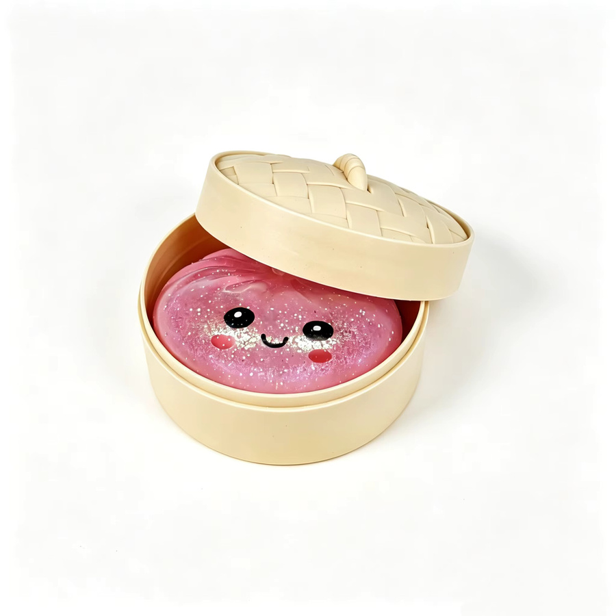 Bandai Bunte Simulierte Dampfbrötchen Squishy Blind Box, Quetschspielzeug, Bunt / Mehrfarbig, Schaumstoff, Nicht für Kinder unter 3 Jahren - Bild 2