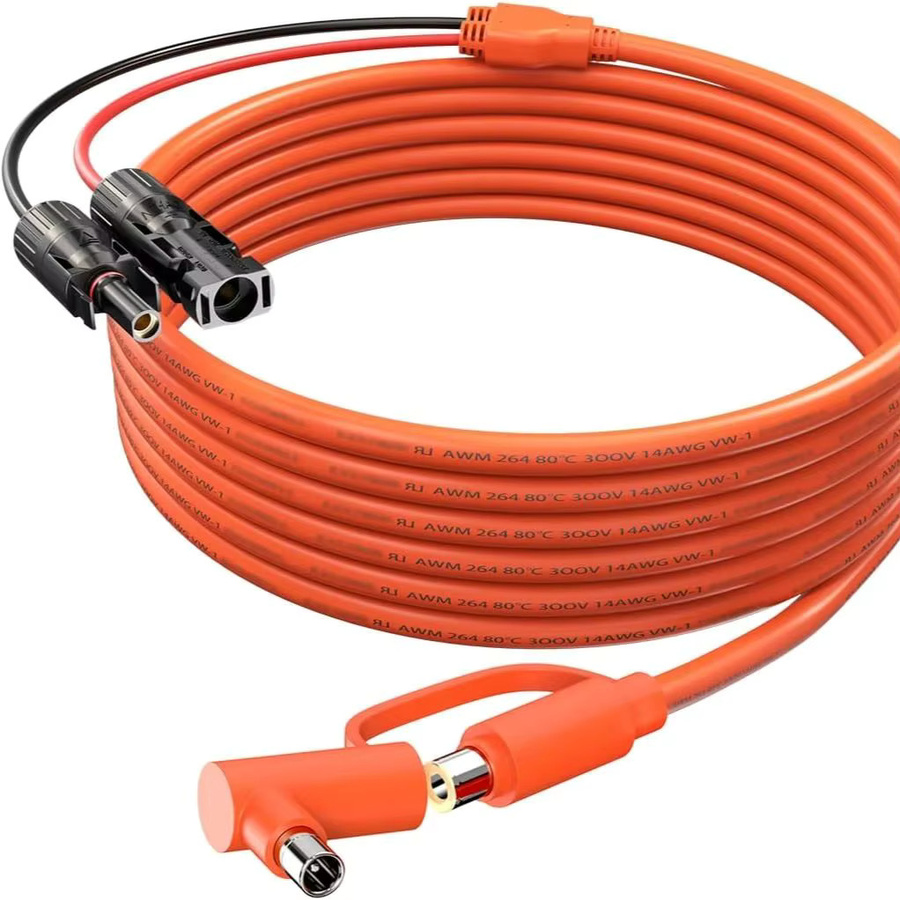 JMUYTOP Solarpanel-Kabel mit DC 8020 7909 Anschlüssen, 14AWG, Länge: 3 m, kompatibel mit Jackery Explorer 3000 Pro, 2000 Plus, 2000 Pro und 1500 - Bild 5