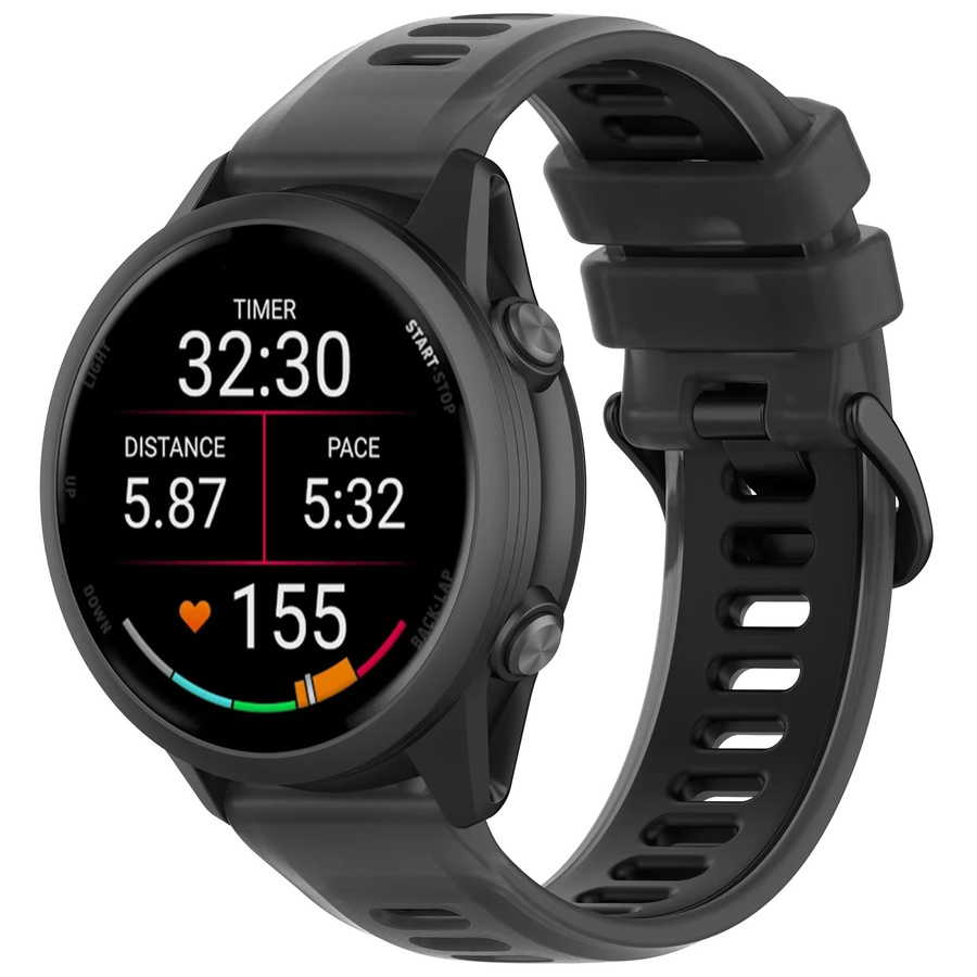 Garmin Uhrenarmband Silikon, 20/22mm, Unisex - Bild 2