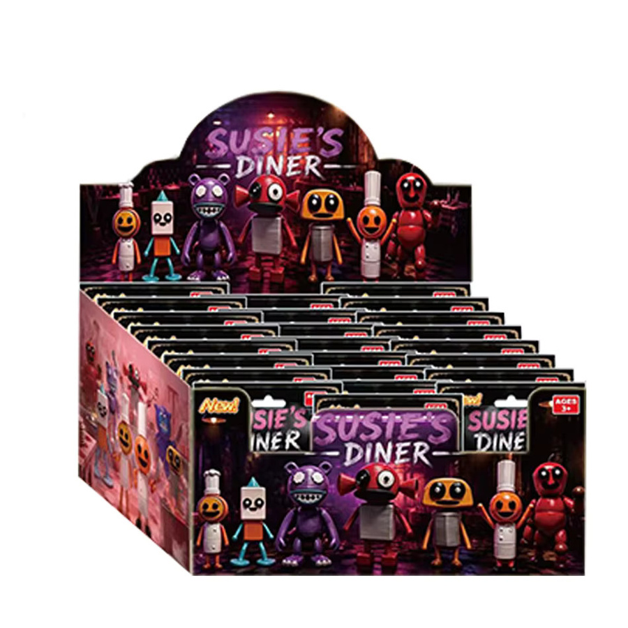Bandai Suzy's Restaurant Blindbox-Figuren, 24-teiliges Set, PVC-Modellfiguren - Bild 2