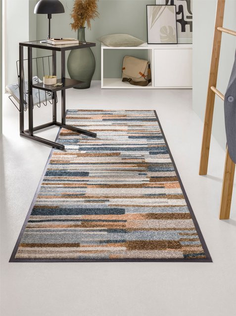 Rutschfeste Fußmatte von Heine Home in Grau, Braun und Multicolour aus Polyamid und Gummi - Bild 1
