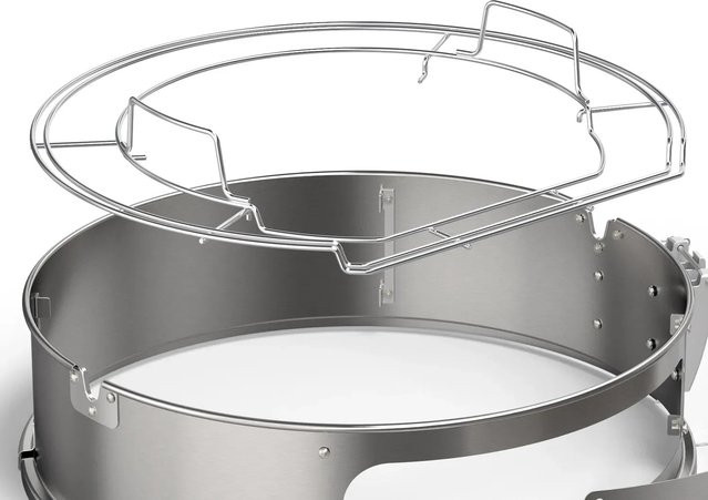 Rösle Gourmetring aus Edelstahl in Silber für Rösle Kugelgrill No.1 F60 und G60 - Bild 1