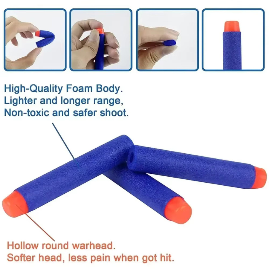 Nerf Nachfüllschaumkugeln, Blau, 50-teiliges Set - Bild 4