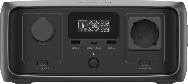 EcoFlow River 3 USV Tragbare Powerstation Schwarz 245 Wh - Bild 1