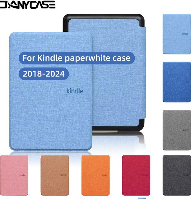 DANYCASE Magnetische Schutzhülle für Kindle Paperwhite und Colorsoft in Rot - Bild 1