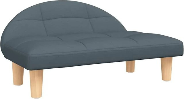 vidaXL Hundebett in Dunkelgrau aus Stoff, B/T/H: 70 x 52 x 30 cm - Bild 1