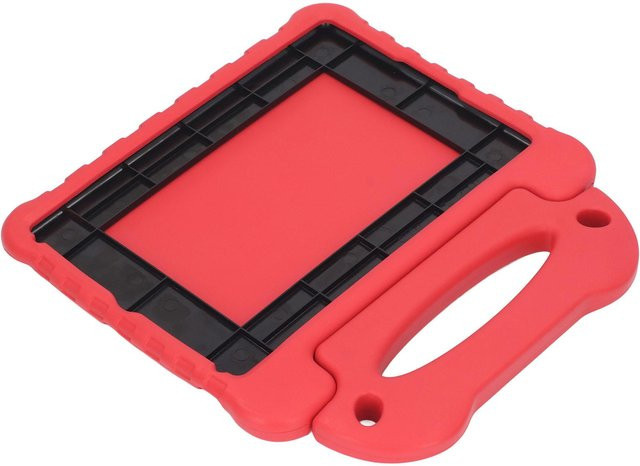 OutsideWorld Tablet-Hülle mit Griff in Rot, stoßfest und benutzerfreundlich - Bild 1