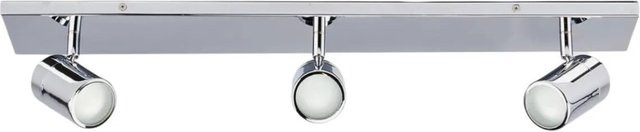Lindby Deckenlampe Dejan 9641039 Badezimmerleuchte aus Metall in Chrom, 3-flammig, GU10, IP44 spritzwassergeschützt - Bild 1