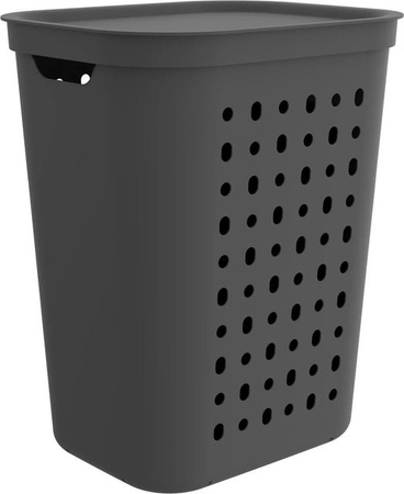 Rotho Wäschesammler Jona in Anthrazit