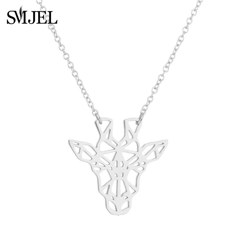 SMJEL Halskette, Giraffe, Silber, Kinder - Bild 2