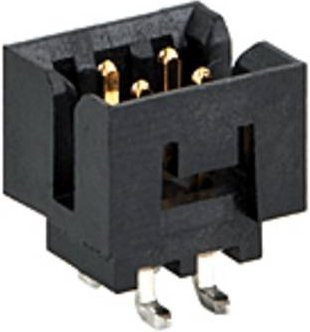 Molex 878321006 Stiftleiste kodierbar mit Verriegelung, 10 Polzahl, 2 Reihen, Schwarz, Rastermaß: 2mm - Bild 1