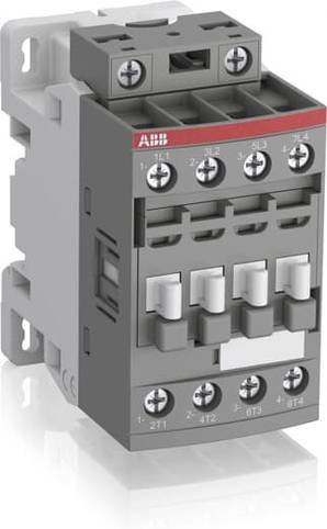 ABB AF09Z-40-00-20 Schalter mit 4 Schließern, 100V, 9A, Grau - Bild 1
