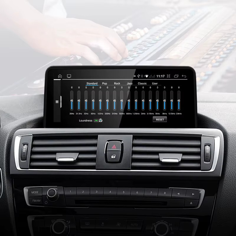 STWEI Android Auto Video Player mit Wireless CarPlay und Bluetooth für BMW 1Serie F20 F21 (2013-2016) in Schwarz - Bild 5