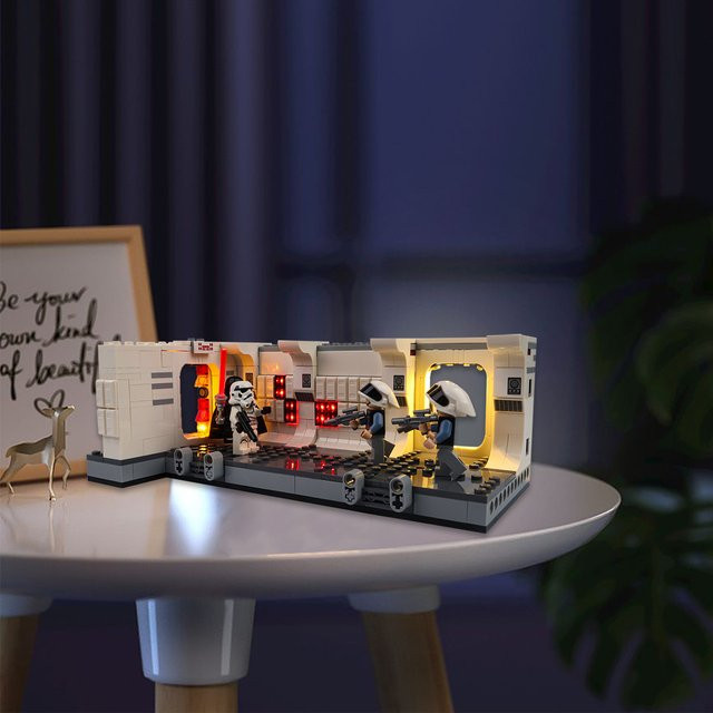 BlockGlow LED-Lichtset passend für LEGO Star Wars Boarding The Tantive IV 75387 - Bild 1