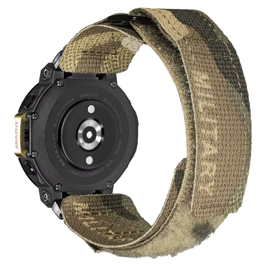 Hemsut Uhrenarmband, Nylon, Military Camouflage, Unisex - Bild 2