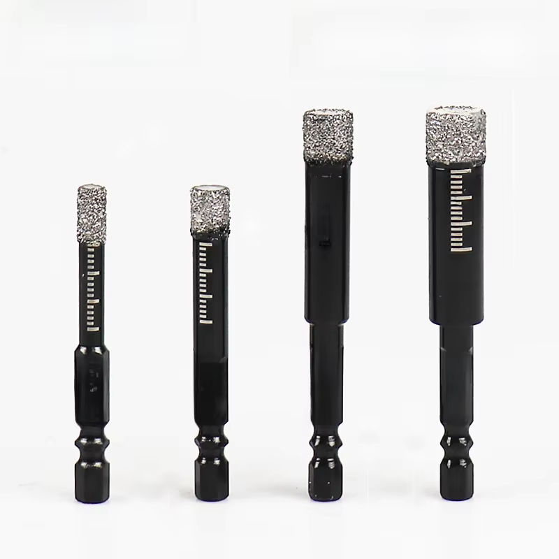 Onmaiwei Diamant-Lochsäge Set mit Sechskantschaft für Keramik, Marmor, Granit und Porzellan, Lochöffner für Trockenkeramikfliesen, 5–16 mm - Bild 7