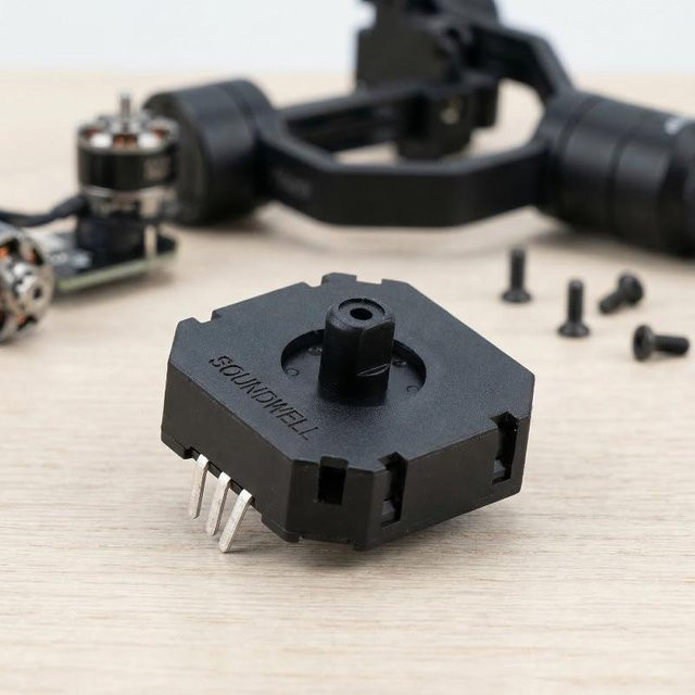 Zhiyun Handstabilisator Reparatur-Ersatzteil für Q3 M2 Weebill S Crane 2 und Yunhe 2 in Schwarz - Bild 1