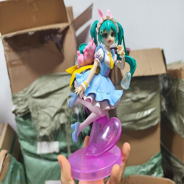 Hatsune Miku Rody Wonderland Anime PVC Actionfigur, grau, ab 14 Jahren - Bild 1