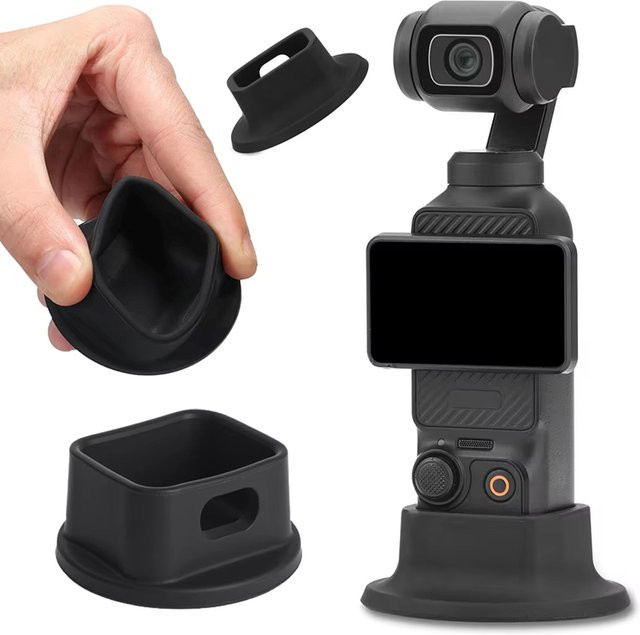 DJI Osmo Pocket 3 Desktop-Ständer Halterung und Gimbal-Unterstützung Basis in Schwarz - Bild 1