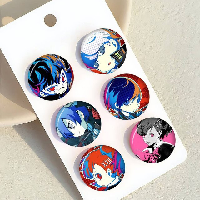 Kayou Cartoon Persona 3 Anstecknadeln, Abzeichen, Tier-Broschen - Bild 1