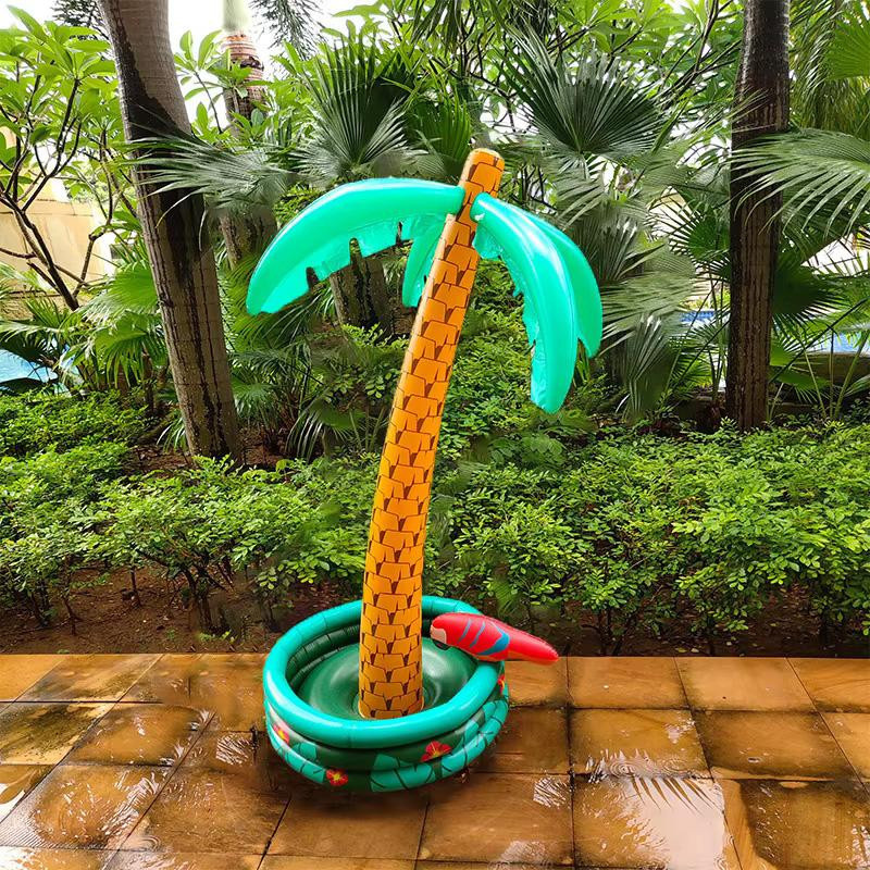 Aufblasbare Kokospalme von Discover Intime als Bar-Requisite mit integriertem Eiskübel, Multicolor, Höhe: 180 cm, Breite: 72 cm, Tiefe: 72 cm - Bild 5
