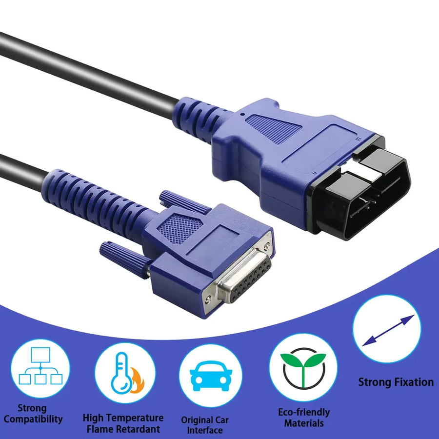 Autel IM508 OBD-Kabel, 16-poliges Haupttestkabel mit DB15-Buchse in Blau für MaxiIM Diagnosescanner - Bild 6