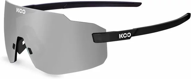 Koo Supernova Sonnenbrille, randlos, wrap, Unisex, schwarz, grau, Kunststoff - Bild 1