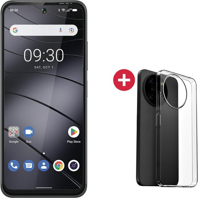 Gigaset GP20 5G Smartphone in Schwarz inklusive Gigaset Clear Cover - Bild 1