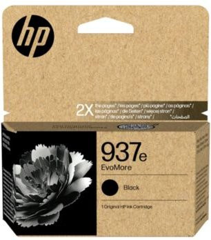 HP Original-Druckerpatrone 937e EvoMore Tintenpatrone in Schwarz mit ca. 2500 Seiten Druckleistung - Bild 1