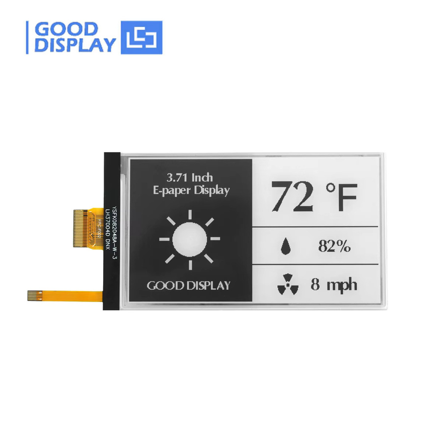 Goodisplay E-Ink E-Paper-Display Modul mit Frontbeleuchtung in Schwarz für verschiedene Displaygrößen von 1,54 bis 13,3 Zoll - Bild 2