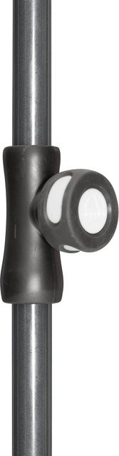 Doppler Mittelmastschirm Unterrohr in Anthrazit mit 27/30mm Durchmesser - Bild 1