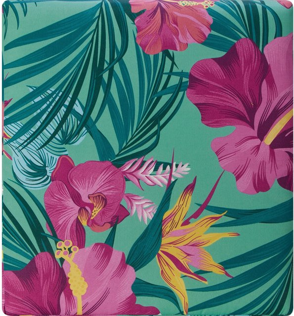 Ersatz-Sitzkissen Dalysford Flora-Design in Multicolour mit Polyestergewebe, B/T/H: 67 x 62 x 10 cm - Bild 1