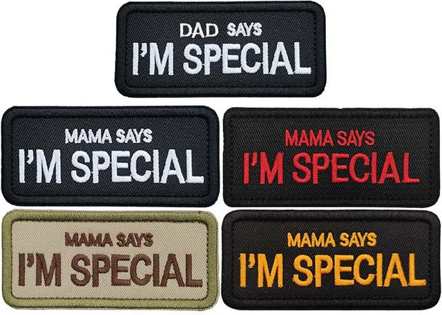 Armband NYAConfetti, Mama Dad Says I'm Special, bestickte Applikation - Bild 1