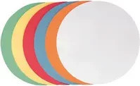 FRANKEN Moderationskarte Kreis in Multicolour, Papier, B/H: 13,0 x 25,0 cm - Bild 1