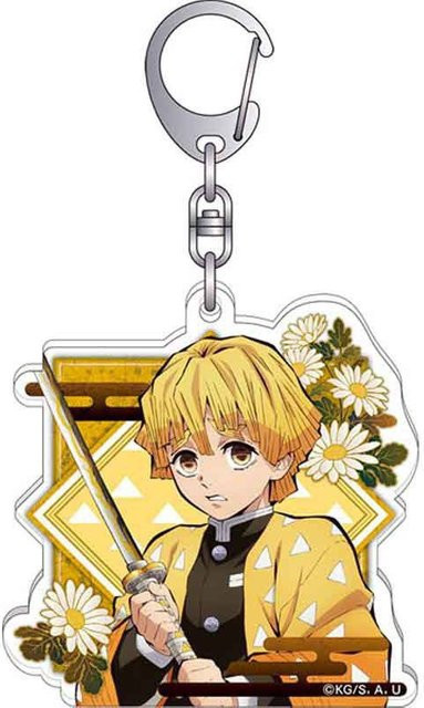 CHIC STUDIO Schlüsselanhänger Anime Cartoon Acryl, beige, Unisex - Bild 1