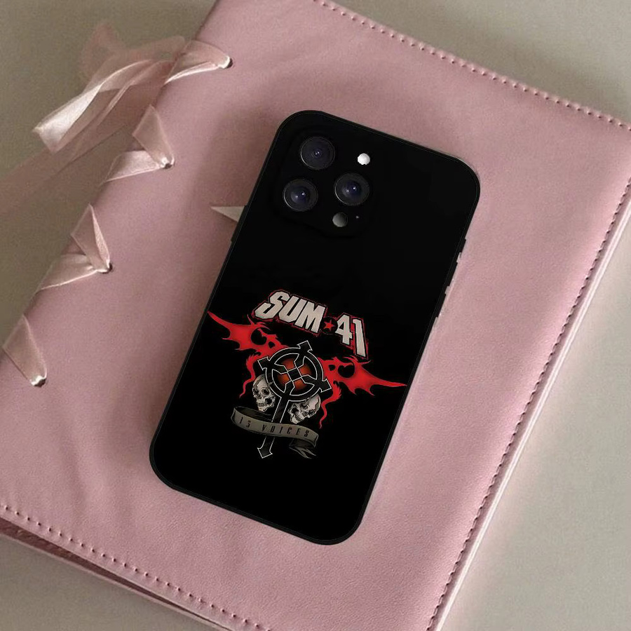 S-Sum Handyhülle Order In Decline für iPhone 11 bis 17 Pro Max in Schwarz aus Silikon - Bild 4