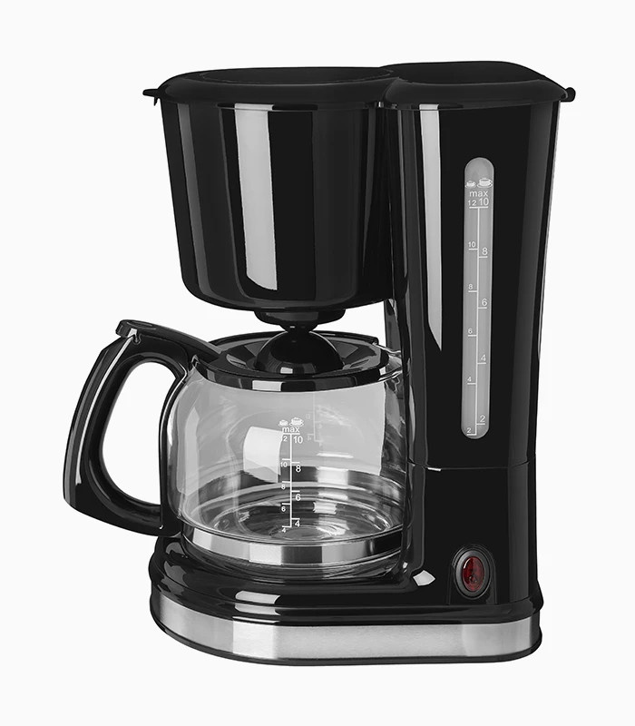 GUTFELS COFFEE 2010 S Warmhaltekanne aus Edelstahl mit Glaskanne in Schwarz-Silber - Bild 2