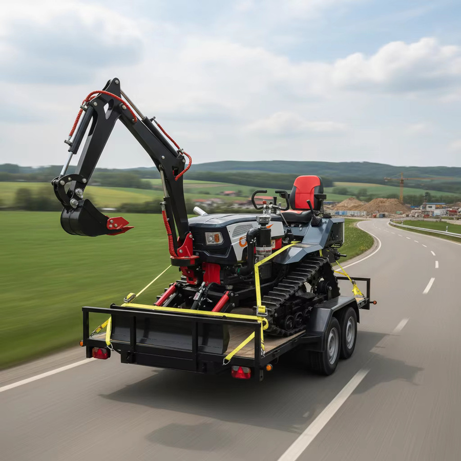 Grace Value Mini Raupenbagger mit 25PS oder 35PS Diesel als landwirtschaftlicher Kultivator - Bild 2