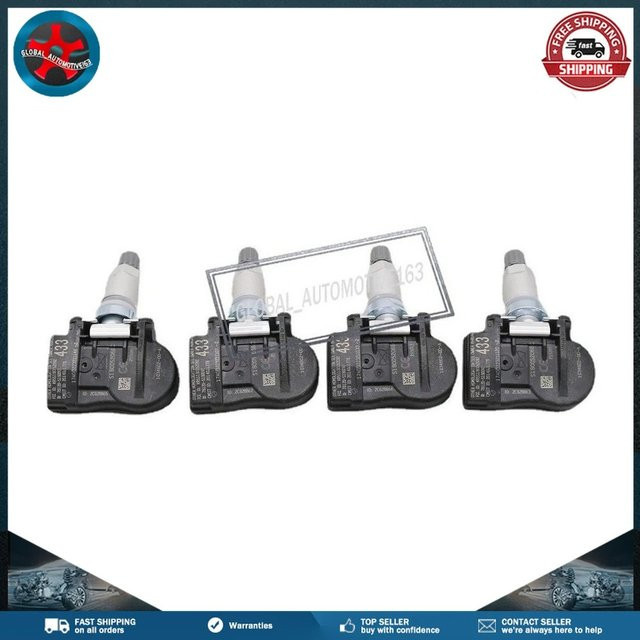 GANGLE Reifendrucksensor TPMS 433MHz für Tesla Modell 3, Modell X, Modell Y in Schwarz - Bild 1