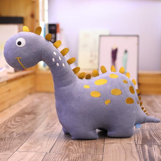 Binchi Keji Travel Dinosaurier Plüsch, graue Puppen, ab 12 Jahren - Bild 1